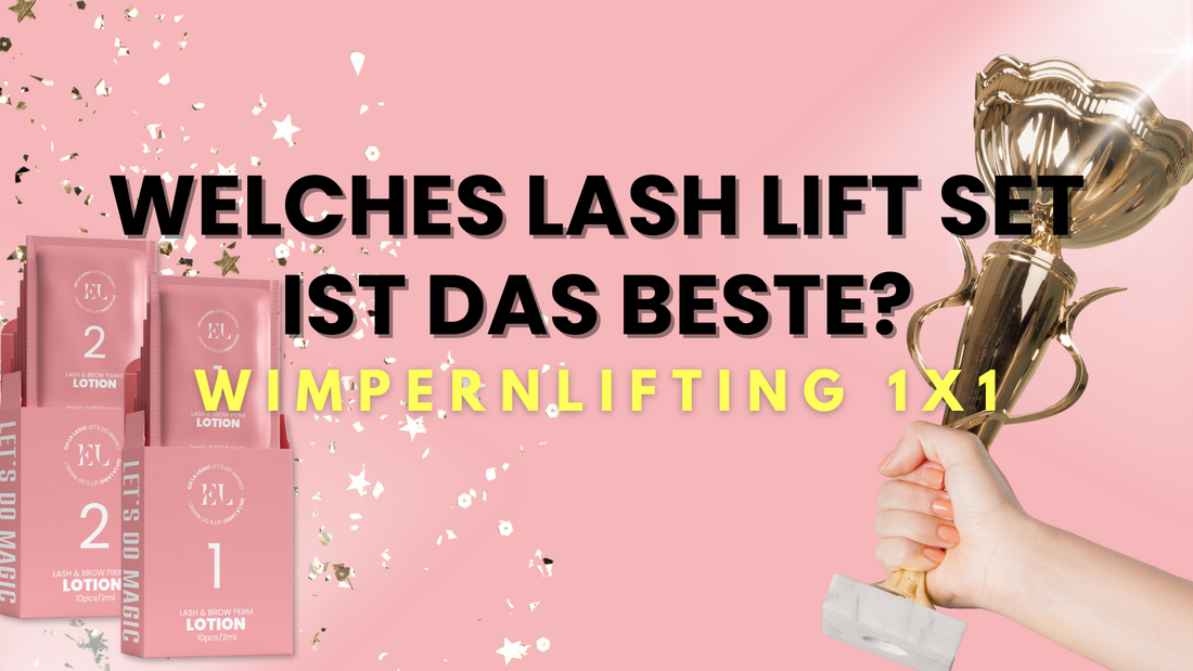 Professionelles Wimpernlifting mit unserem Set – für langanhaltende und gleichmäßige Ergebnisse