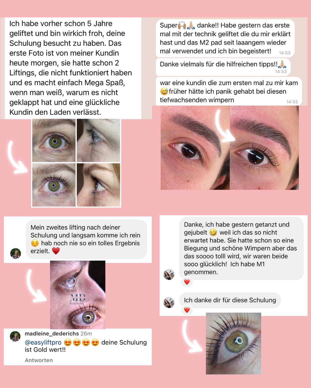 Studio Revolution: Deutschlands umfangreichste Wimpernlifting Online Schulung mit Live Training