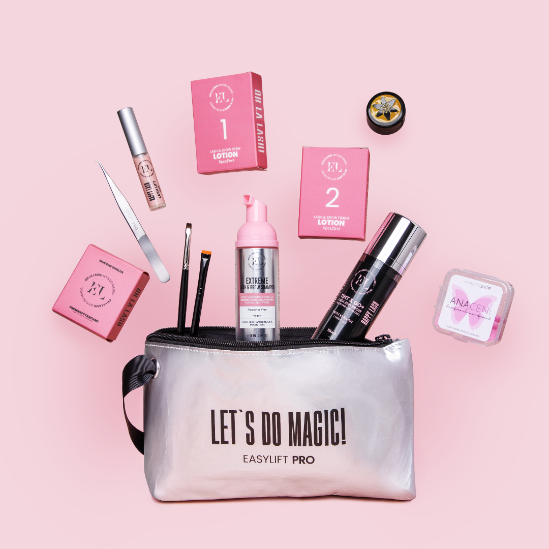 Wimpernlifting Starter Set – kompaktes Lash Lift Set für Einsteiger und Profis