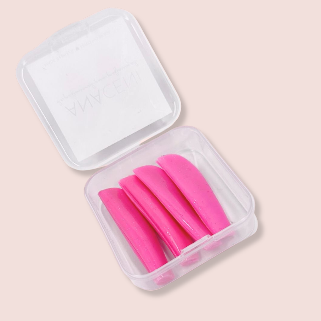 Silicone Pads by Ana Ceni Mix Box in Pink Glitter (Outlet)