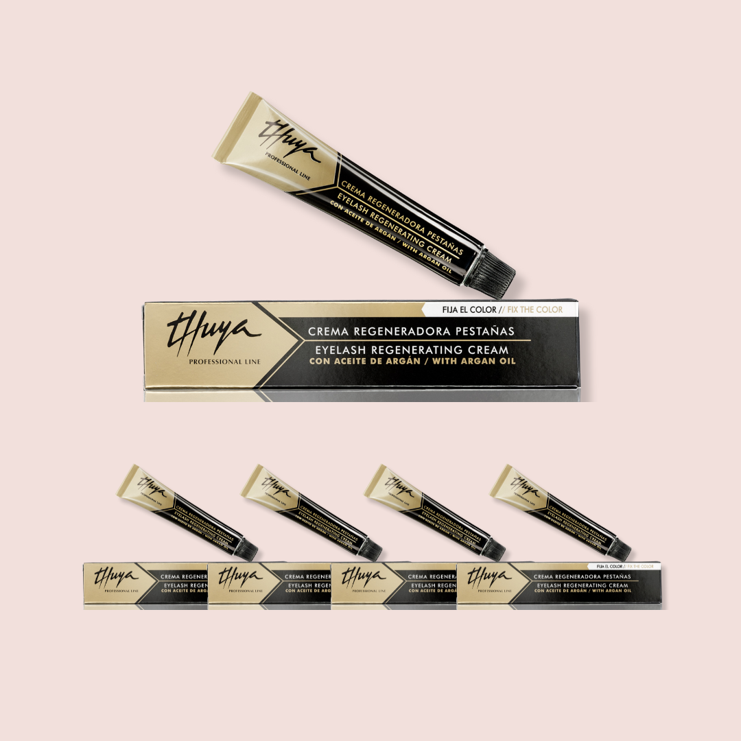 Thuya regenerierende Argan Creme für Wimpern und Augenbrauen 5-er Set