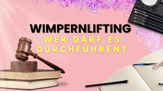 Wimpernlifting Behandlung Schritt für Schritt im Kosmetikstudio