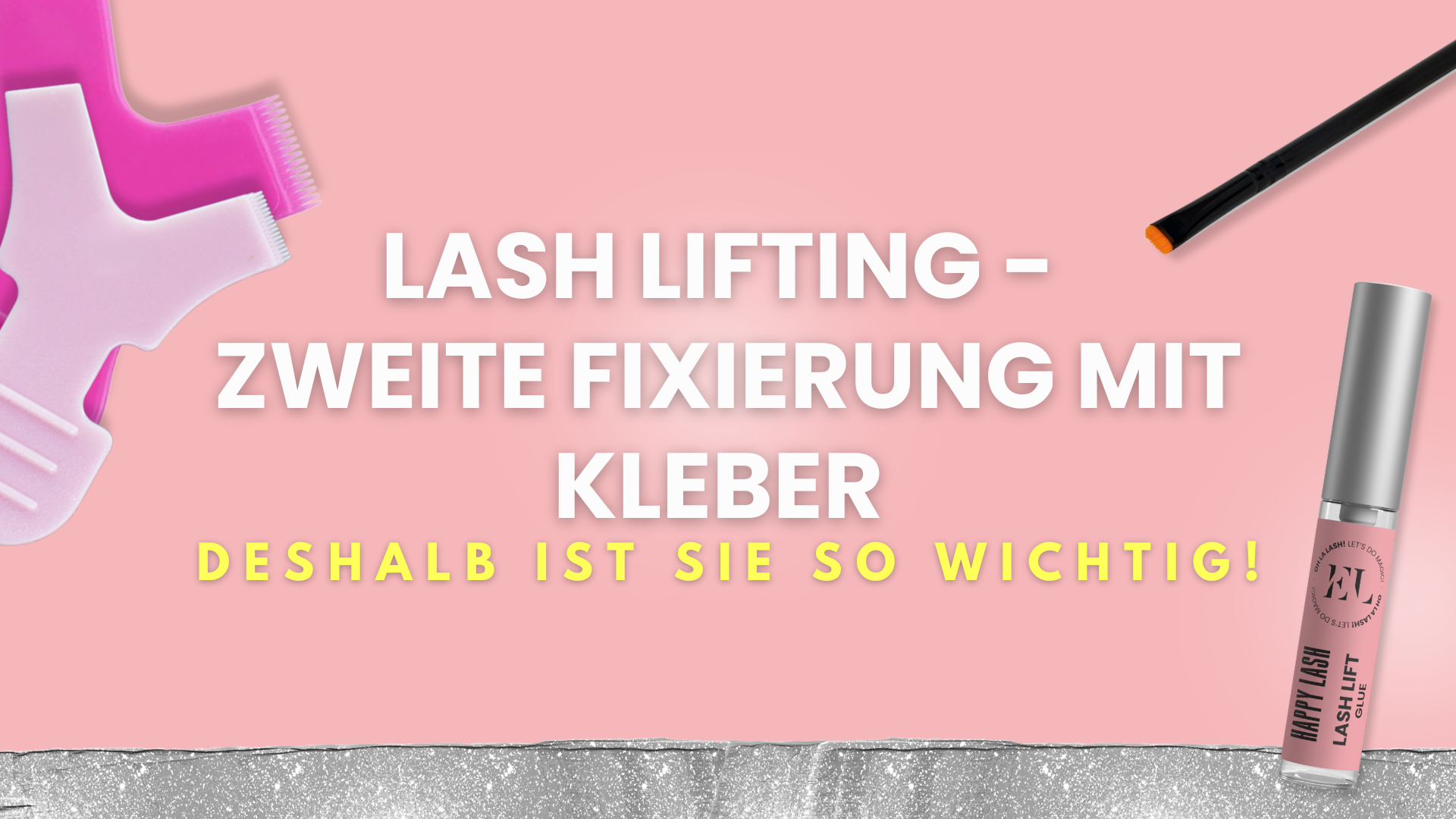 Zweite Fixierung mit Kleber – deshalb ist sie beim Wimpernlifting so wichtig!