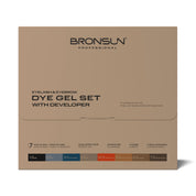 BRONSUN - Dye Gel Set - Wimpern- & Augenbrauenfarbe - limited edition
