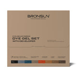 BRONSUN - Dye Gel Set - Wimpern- & Augenbrauenfarbe - limited edition