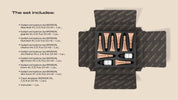 BRONSUN - Dye Gel Set - Wimpern- & Augenbrauenfarbe - limited edition