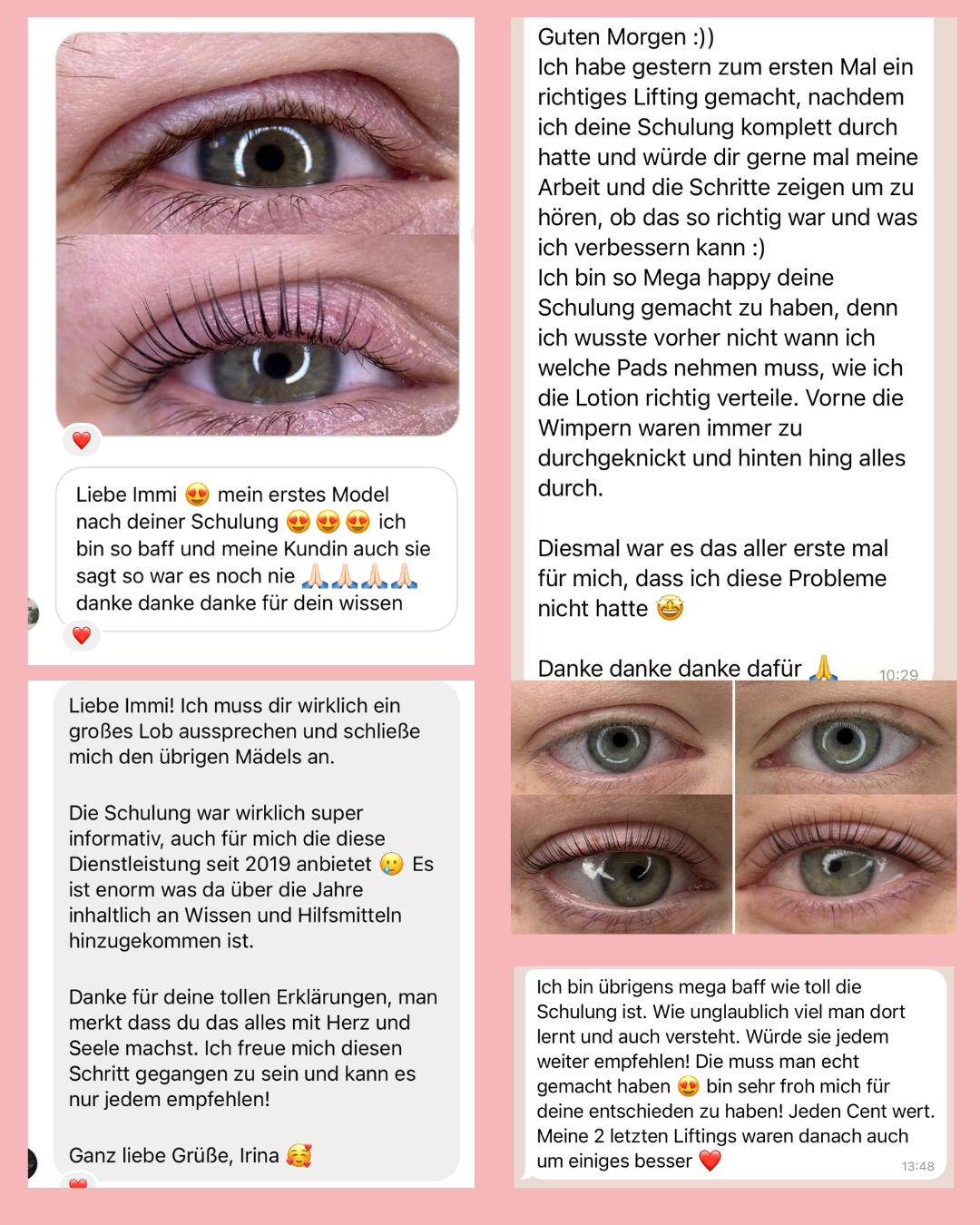 Studio Revolution: Deutschlands umfangreichste Wimpernlifting Online Schulung mit Live Training