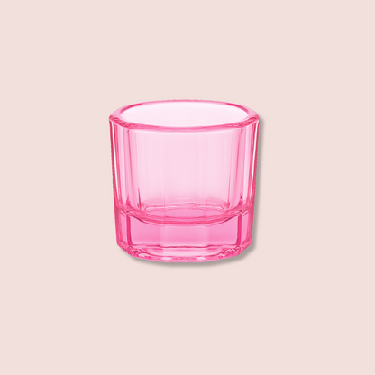 Dappenglas in Pink – kompaktes Mischgefäß für professionelle Beauty-Anwendungen