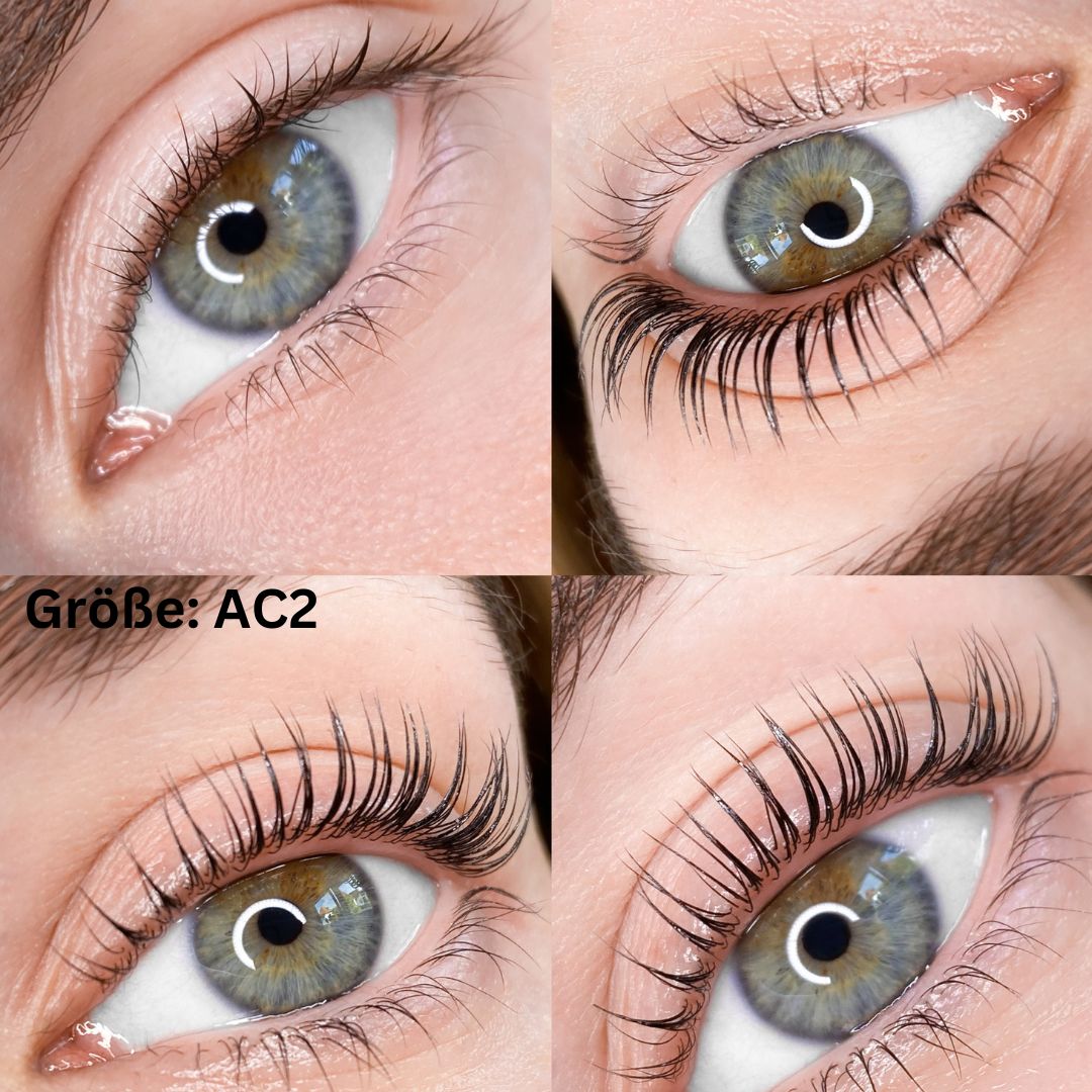 Silikon Pads by Ana Ceni Mix Box in Transparent Silber Glitzer
