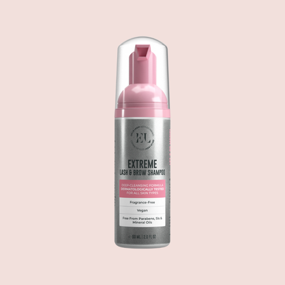 Wimpern-Shampoo Flasche – sanfte Reinigung für Lash Lift und gefärbte Wimpern