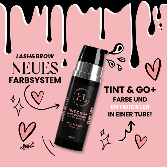 Professionelle Lash & Brow Tint – Wimpern- und Augenbrauenfarbe für Beauty Studios