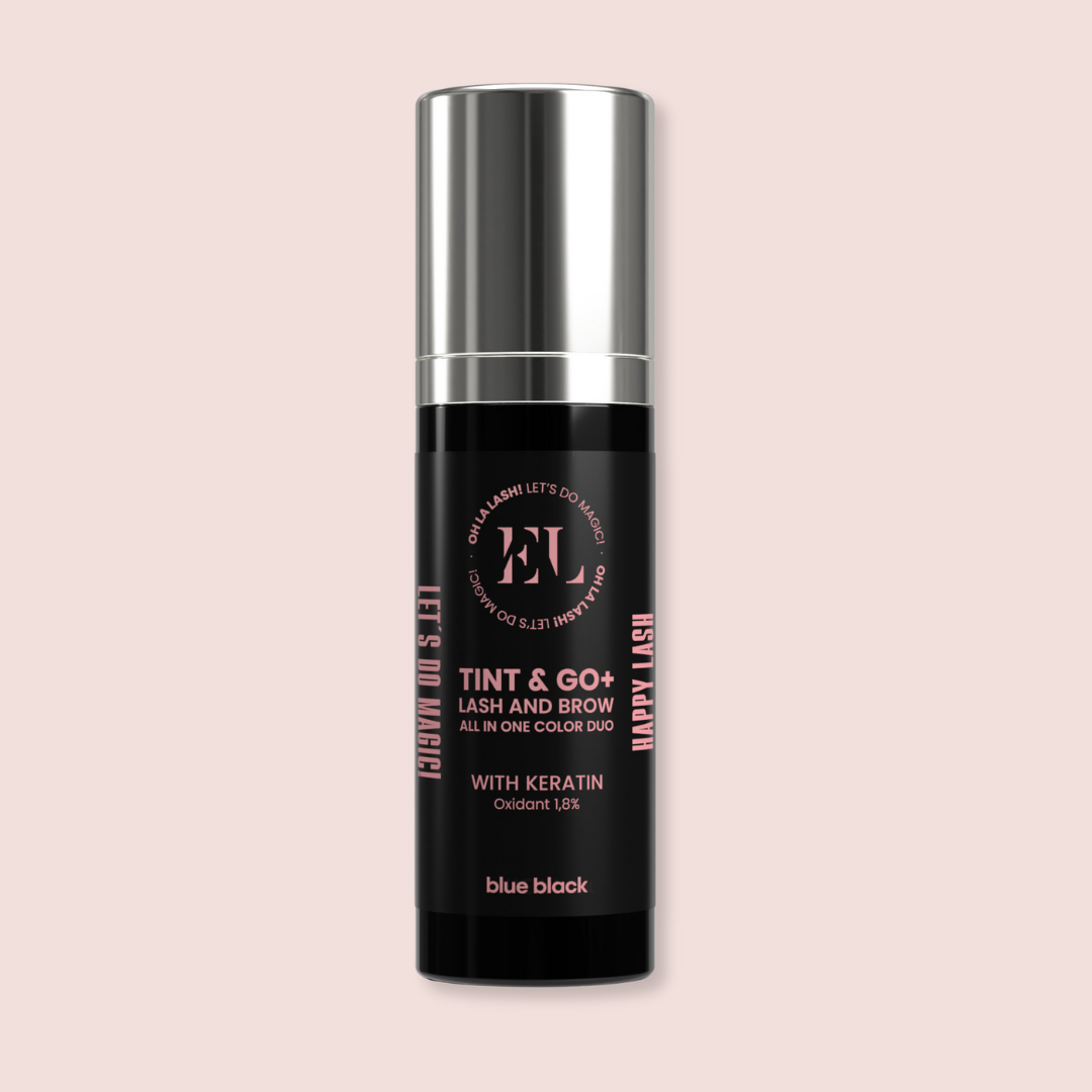Wimpernlifting Farbe mit Kreatin für sanftes Färben