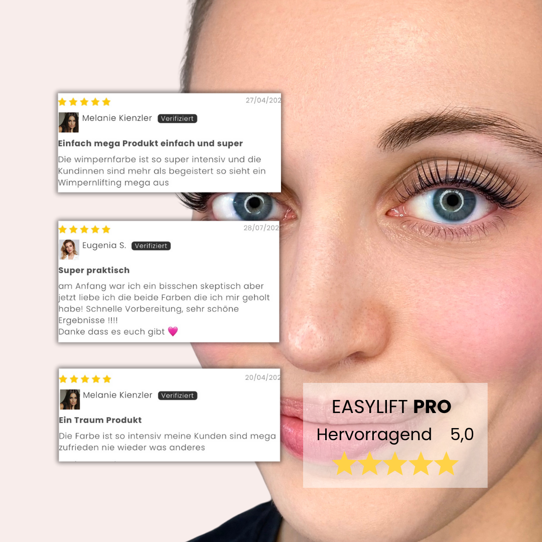 Top bewertete EasyLift Pro Lash & Brow Color – zufriedene Kundenbewertungen für Wimpern- und Augenbrauenfarbe