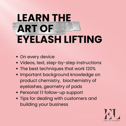 EasyLiftAcademy: The most comprehensive online eyelash lifting training course | Academy English
